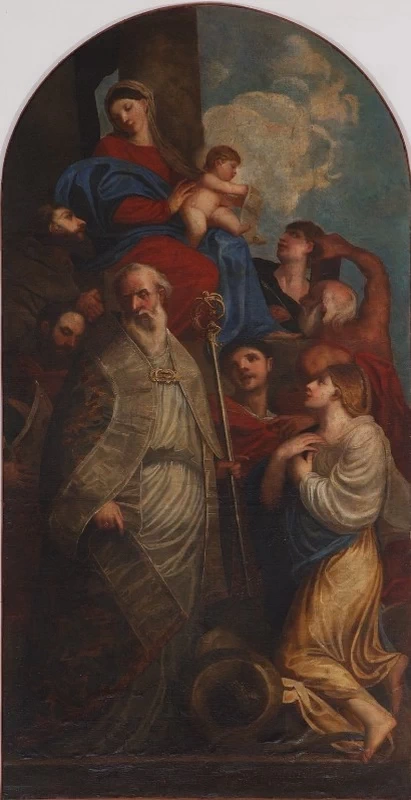 Madonna col Bambino e santi 1